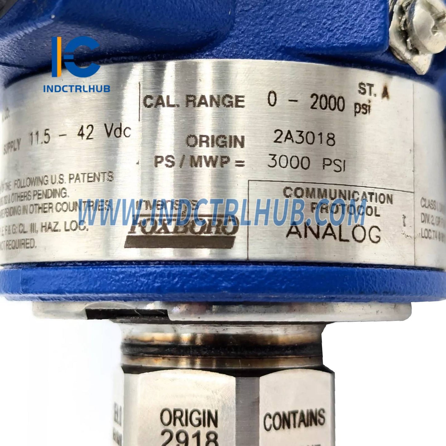 Foxboro IGP10-A22D1F Transmitter Tekanan Tinggi Presisi Tinggi