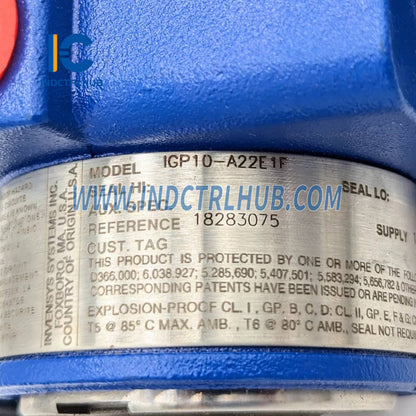 Bộ truyền áp suất đồng hồ Foxboro IGP10-A22E1F I/A Series