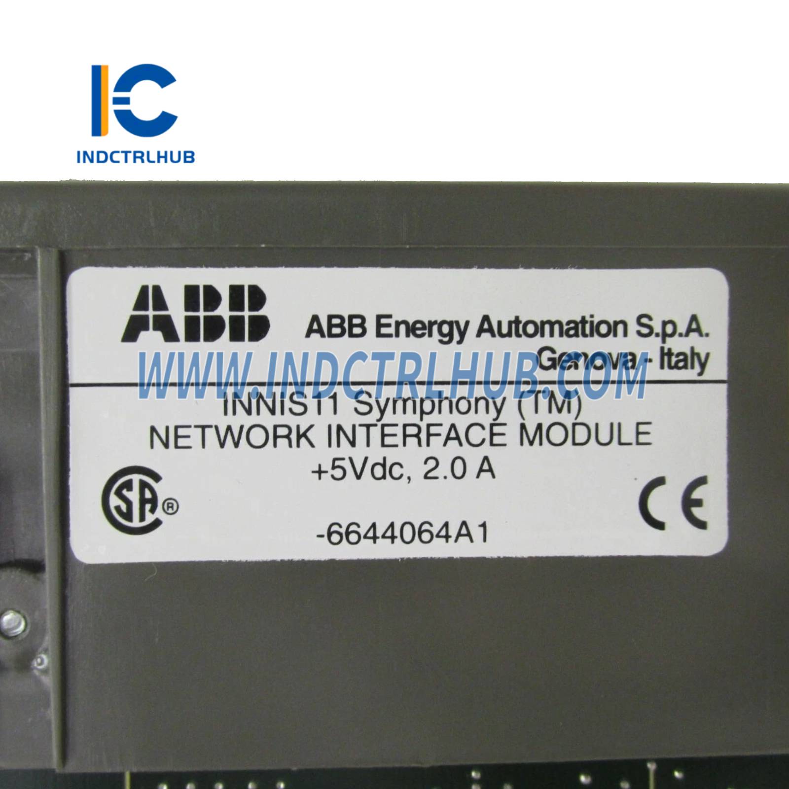 INNIS11 | Interfaz de Comunicación ABB Infi-Net a Nodo