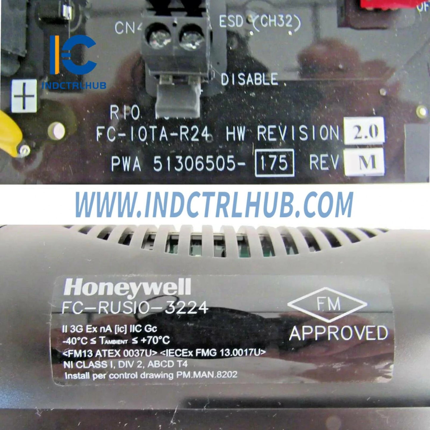 Honeywell IOTA-R24 FC-RUSIO-3224 Redundant IO završna montaža