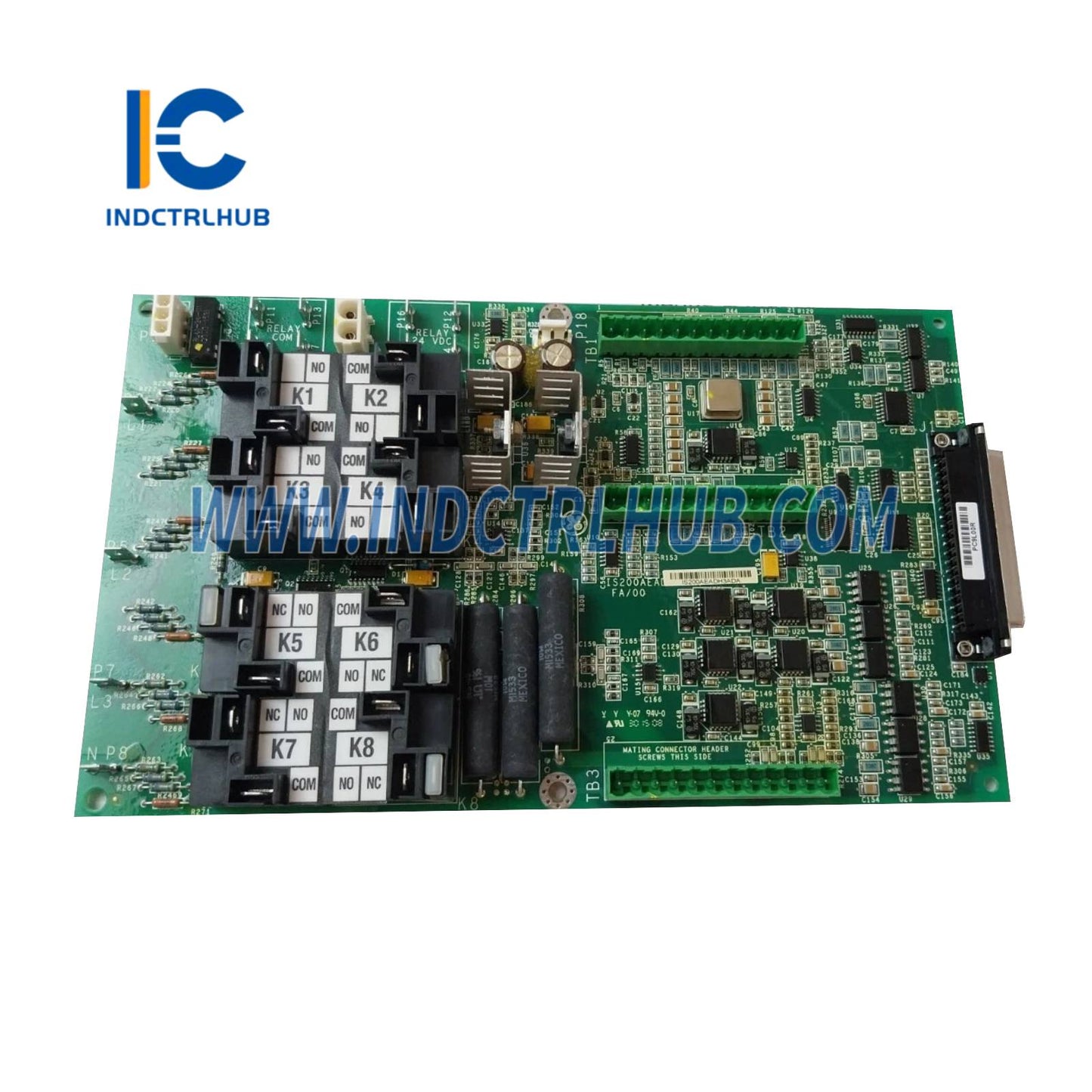 GE IS200AEADH3ADA Analog I/O Board