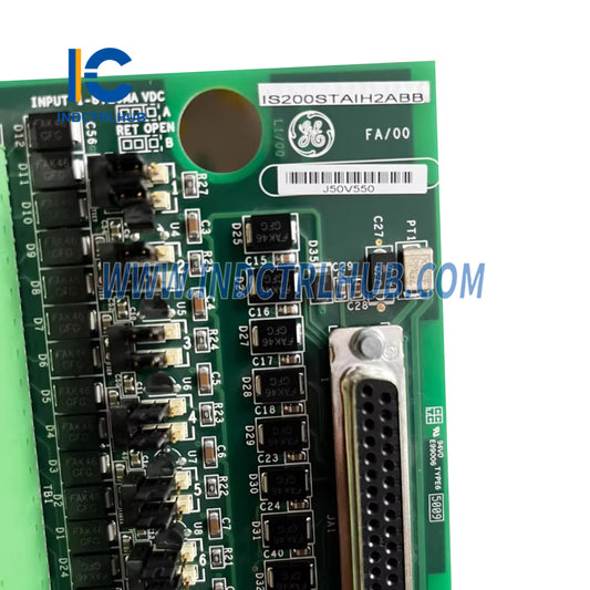 GE IS200STAIH2ABB Placa Terminal de Entrada Analógica Simplex