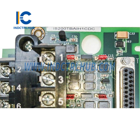 GE IS200TBAIH1CDC Analog Input/Output Terminal Board