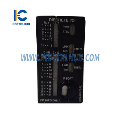 GE IS220PDIOH1A REV.E Pacote de E/S Discreto Mark VIe