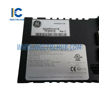 GE IS220PDOAH1B Discrete Output Pack Module