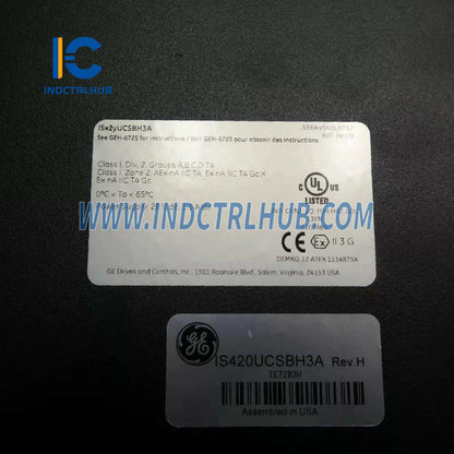 GE IS420UCSBH3A UCSB vezérlőmodul
