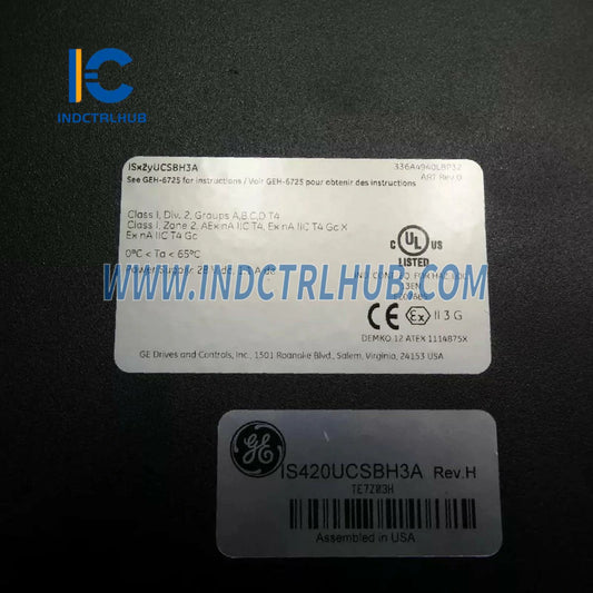 GE IS420UCSBH3A UCSB vezérlőmodul