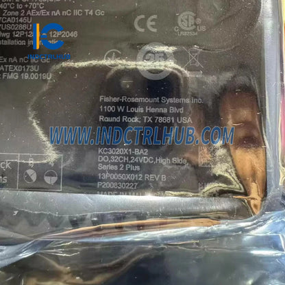 Emerson KC3020X1-BA2 DeltaV 32-Channel 24VDC Digital Output Card