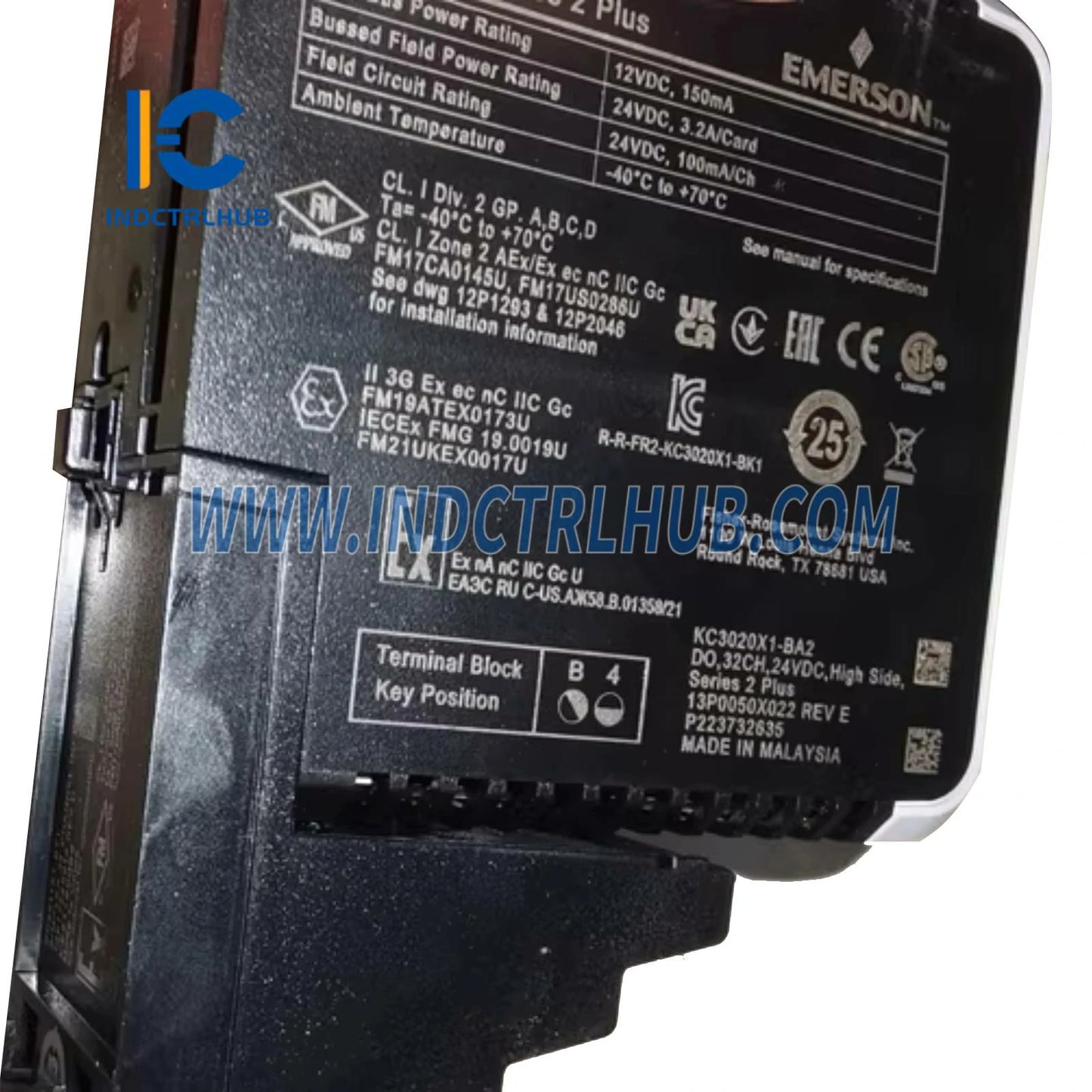 Emerson KC3020X1-BA2 DeltaV 32-Channel 24VDC Digital Output Card