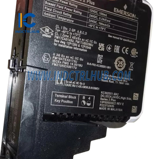 Emerson KC3020X1-BA2 DeltaV 32-Channel 24VDC Digital Output Card