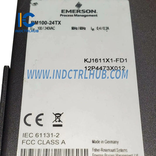 Emerson KJ1611X1-FD1 DeltaV Network Switch
