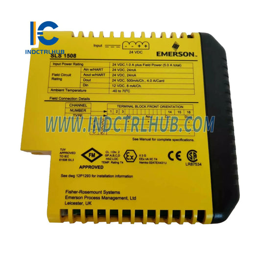 Emerson KJ2201X1-BA1 12P3162X102 Logic Solver SLS 1508