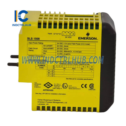 Emerson ‎‎KJ2201X1-BA1 SLS1508 SIS Logic Solver (SLS 1508)
