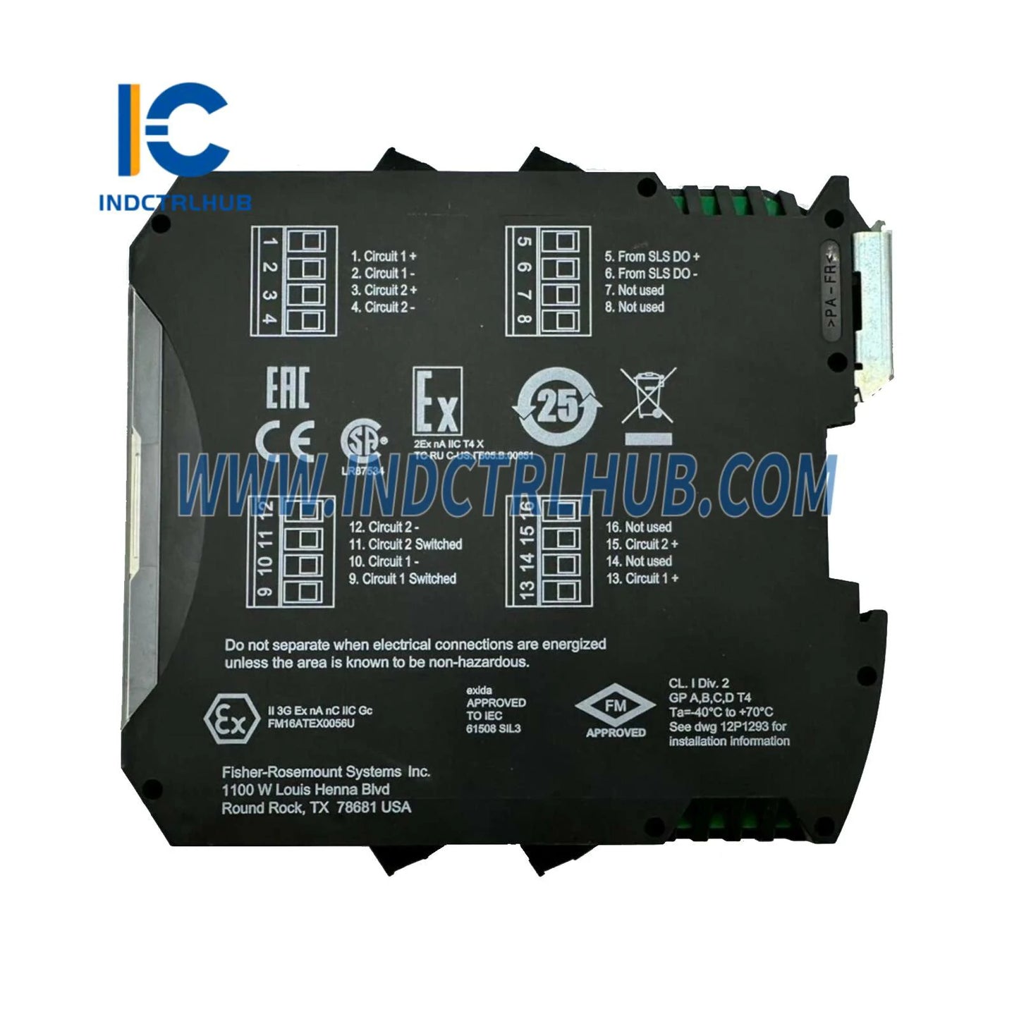 Emerson KJ2231X1-EA1 SIS Relay Module