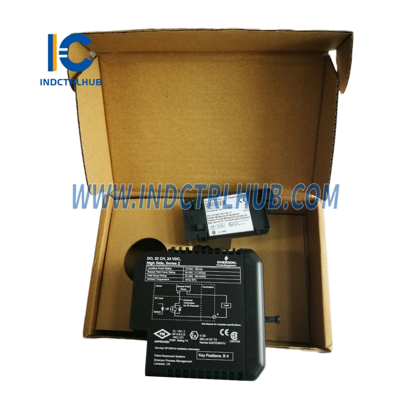 Emerson VE4002S1T2B5 KJ3204X1-BA1 24 VDC Yuqori Tomon Seriya 2 Karta