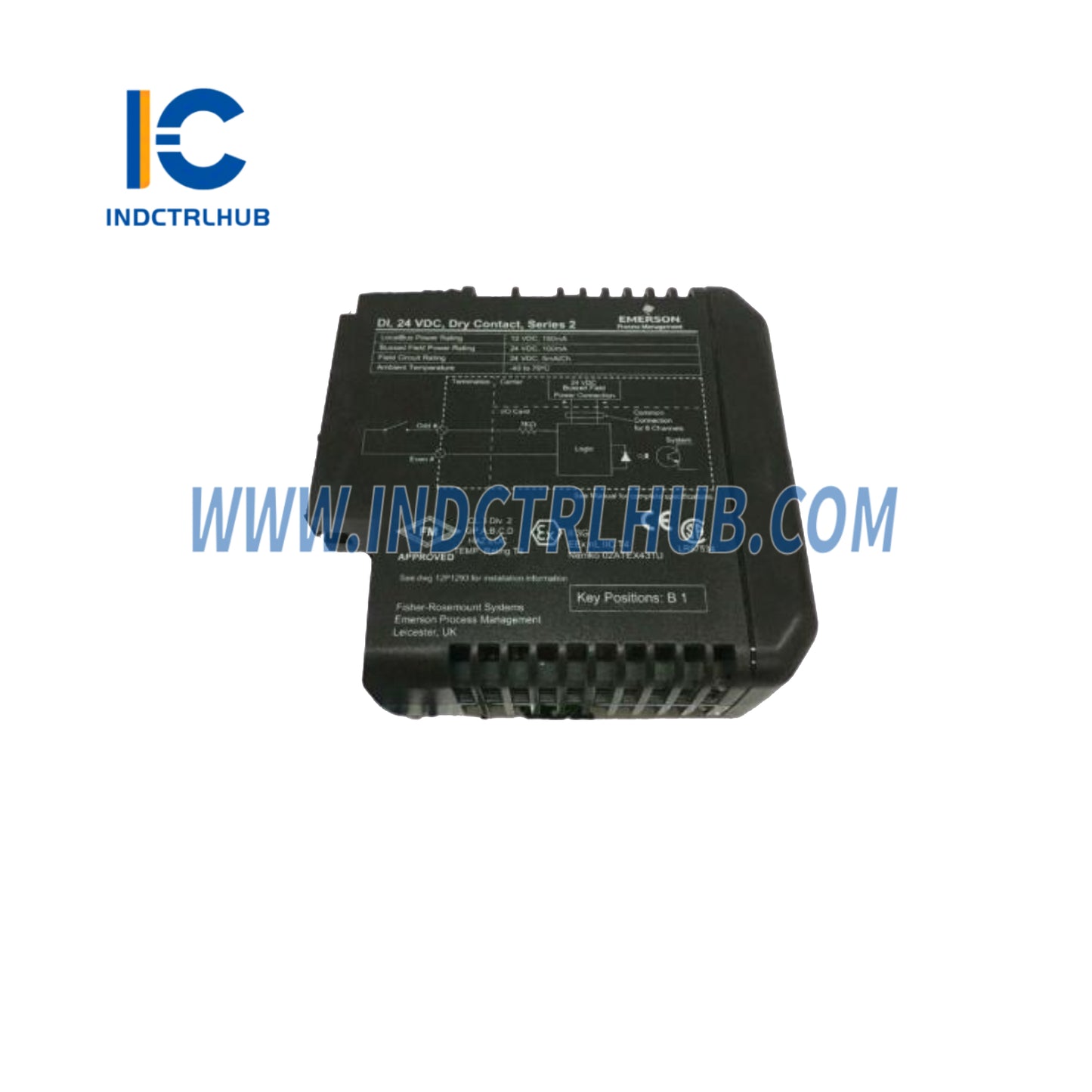 Emerson ‎‎KJ3208X1-BA2 DO 8-Channel 24 VDC Isolated Card