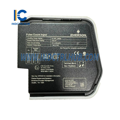 Emerson ‎‎KJ3212X1-BK1 S-Series Pulse Count Input Card