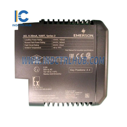KJ3221X1-BA1 Emerson S-Series AO 4-20 mA HART 8-Kanal