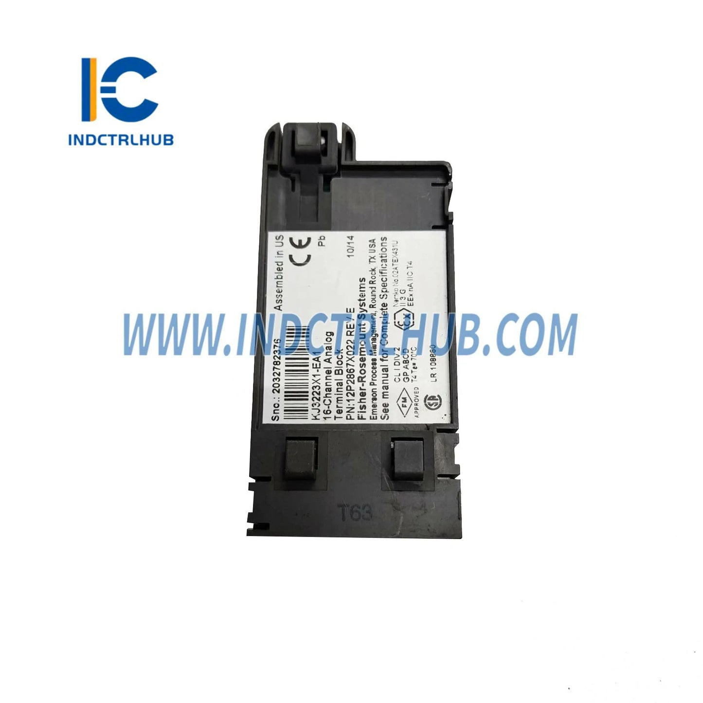 Emerson KJ3223X1-EA1 16-Channel AI Terminal Block