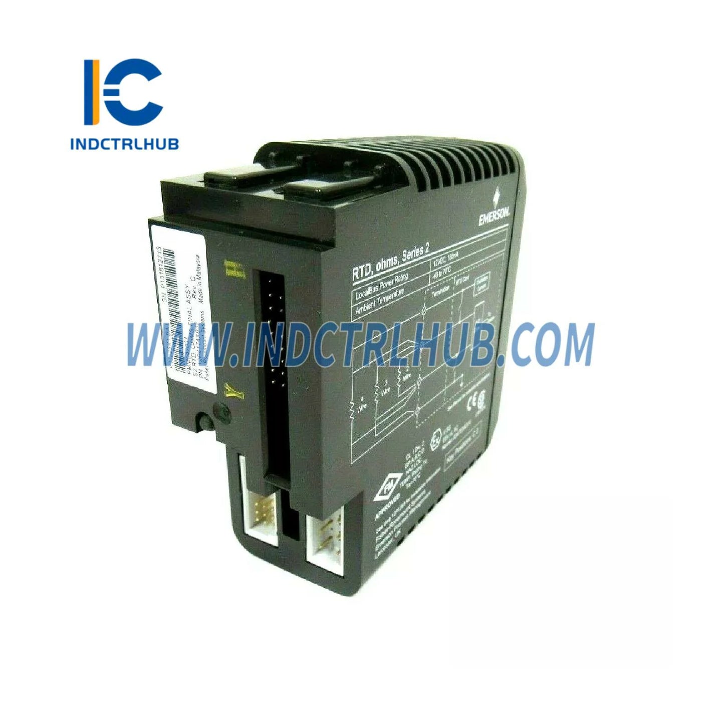 Emerson KJ3225X1-BA1 RTD/Resistance Input Card for DeltaV