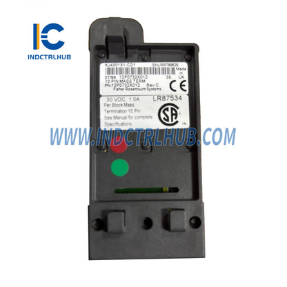 Emerson KJ4001X1-CD1 Mass Terminal Block – 10 Pin