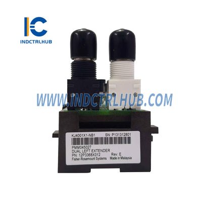 Emerson KJ4001X1-NB1 12P3368X012 توسعه‌دهنده کابل دوگانه چپ LocalBus افقی