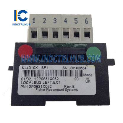 Emerson KJ4010X1-BF1 12P0831X062 Left LocalBus Extender Cable Assembly