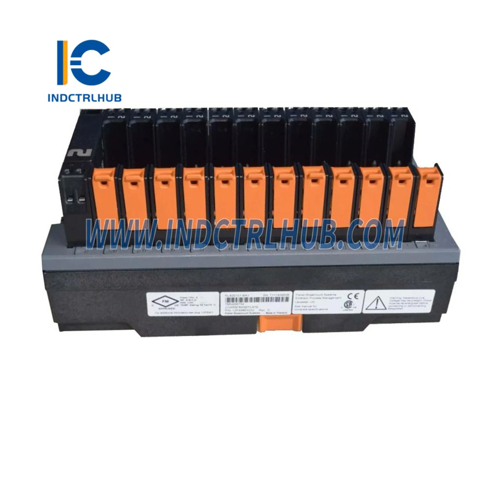 Emerson KL4201X1-BA1 I.S. Baseplate CHARM untuk DeltaV