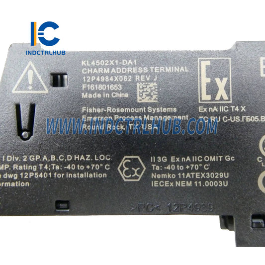 Emerson KL4502X1-DA1 Address Plug Terminal Block