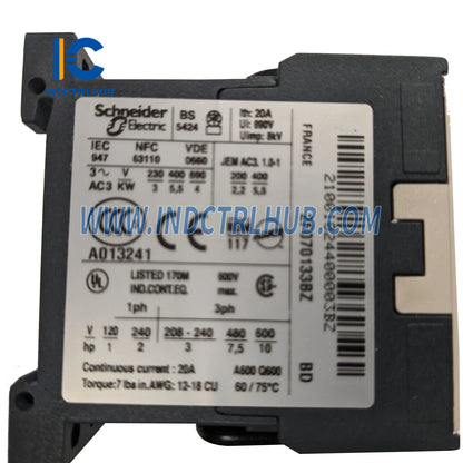 Schneider Electric LP2K1210BD Управление двигателем, Резистивная нагрузка