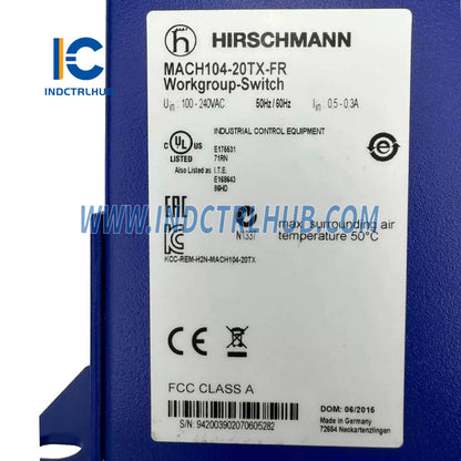 Hirschmann MACH104-20TX-FR Industrial Ethernet Switch