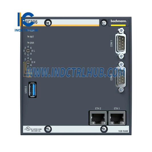 Bachmann MC206 vezérlő modul (PLC/CPU)