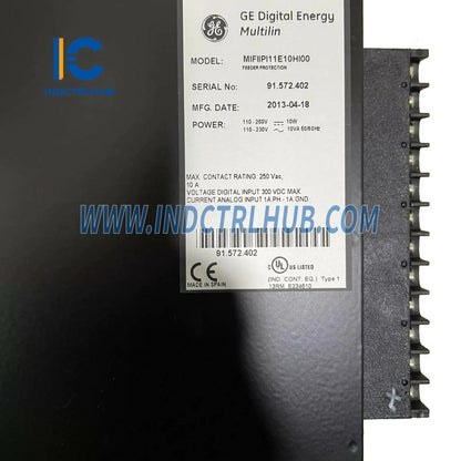 Authentic Nameplate and Serial Number for General Electric Factory Original Label
