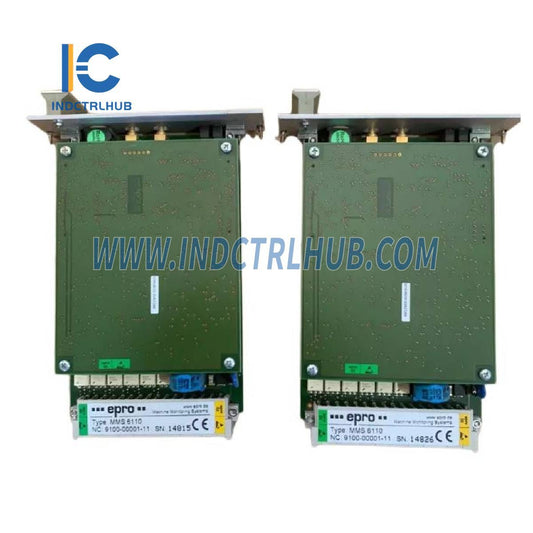EPRO MMS 6110 Dual Channel Shaft Vibration Monitor