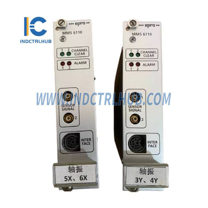 EPRO MMS 6110 Dual Channel Shaft Vibration Monitor