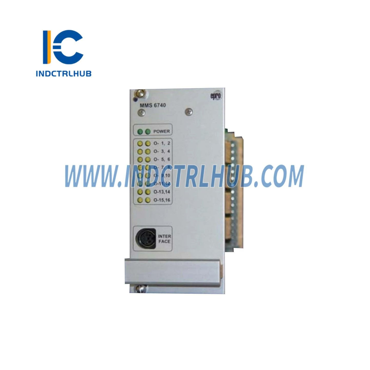 Программируемая логическая карта Emerson EPRO MMS6740 | Промышленный контроллер с 60 входами 24В