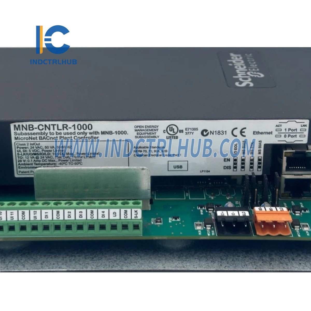 Schneider MNB-1000 MicroNet BACnet Contrôleur d'Usine