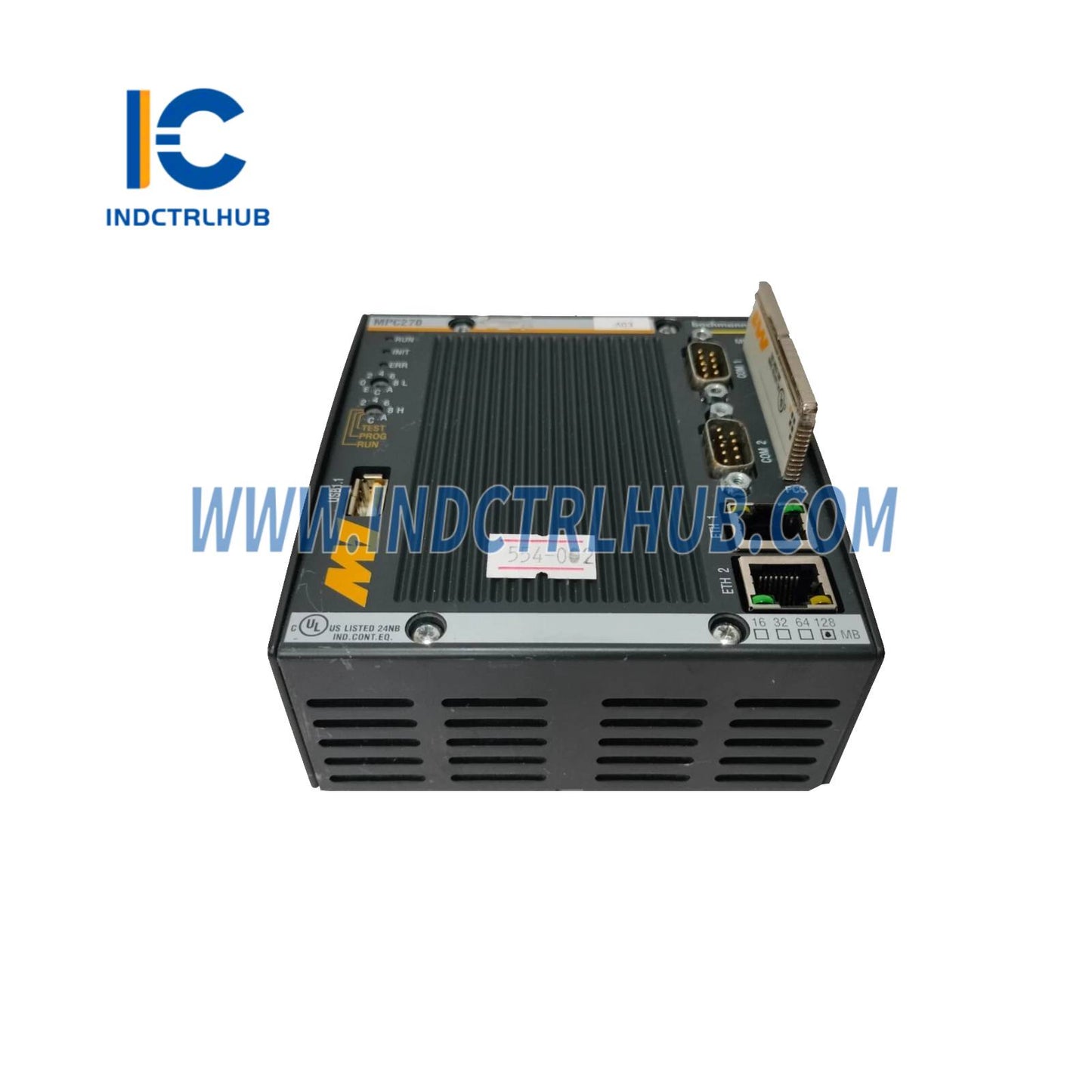 Módulo Controlador Bachmann MPC270-128/512MB (PLC/CPU)