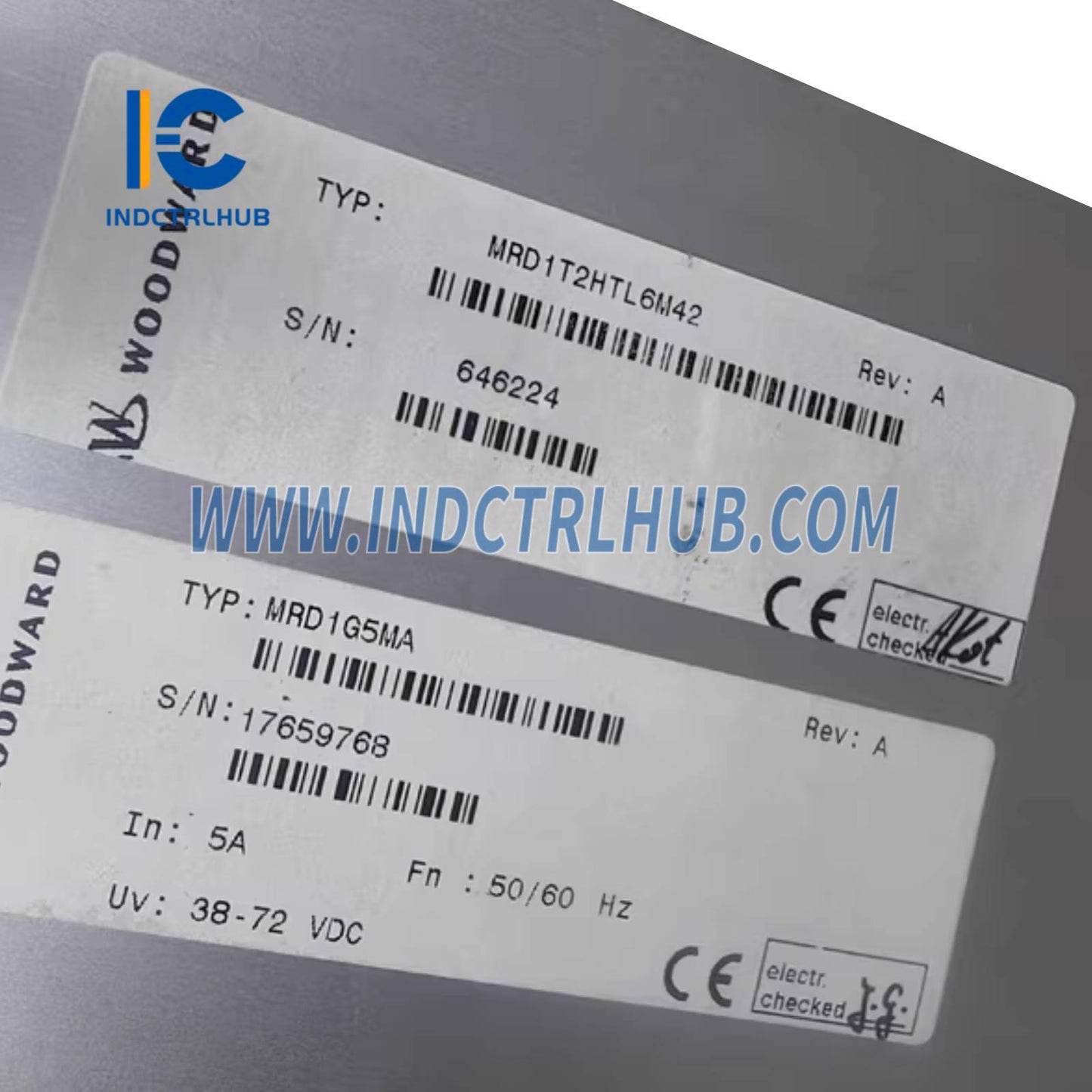 Woodward MRD1G5MA Motor Protection Relay