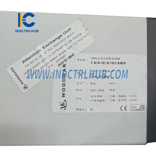Woodward MRI3I5E5DM Feeder Protection Relay