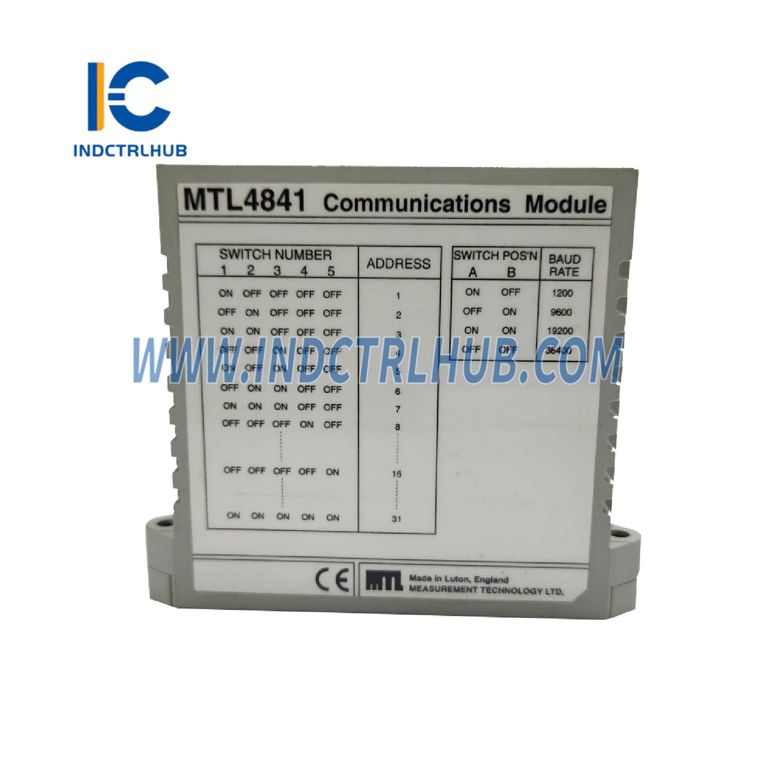 Honeywell MTL 4842 HART Multiplexer Module - HART Multiplexer Module