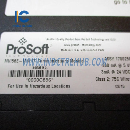 ProSoft MVI56E-MNETC Modbus TCP/IP Client Enhanced Communication Module