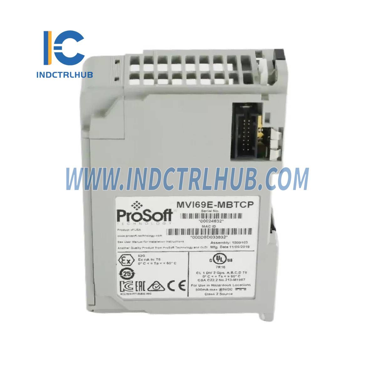 ProSoft MVI69E-MBTCP Modbus TCP/IP Enhanced Communication Module