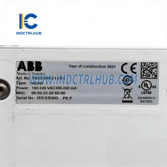 ABB 3BSE080211R1 NE840 Industrial Network Switch - New Component Detail & Interface