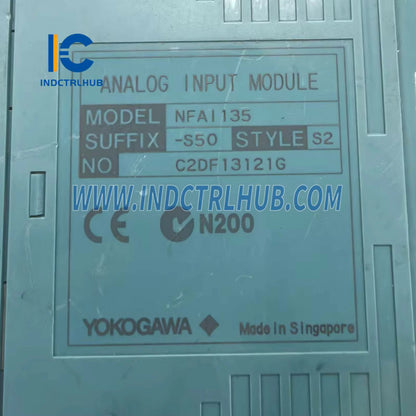 Yokogawa NFAI135-S50 Analoog Stroom Invoer Module