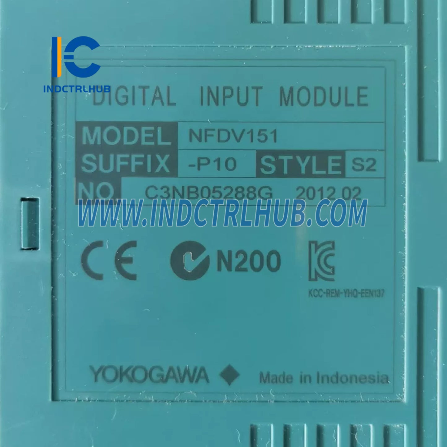 Yokogawa NFDV151-P10/CCC01 24 V DC Dijital Giriş Modülü