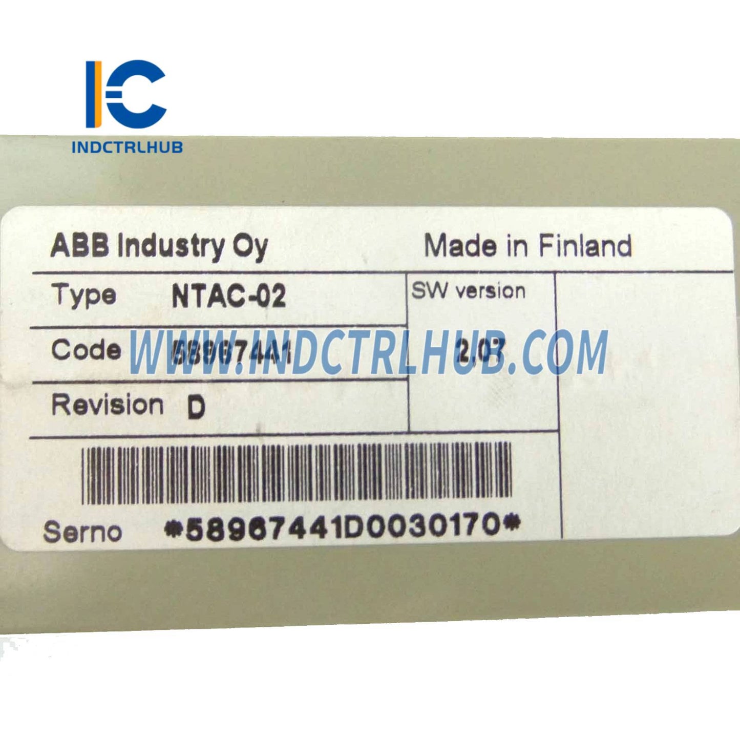 NTAC-02 | Mô-đun Giao diện Bộ mã hóa Xung ABB