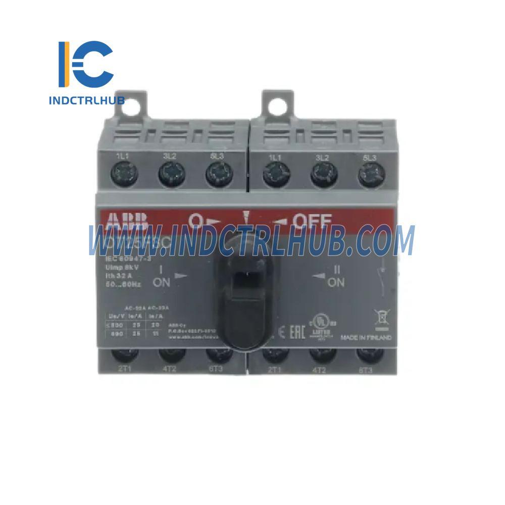 1SCA104863R1001 | ABB OT25F3C Chave Seletora