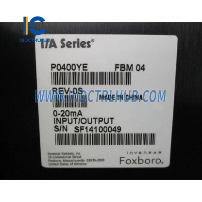Módulo de Entrada Termopar/RTD Foxboro P0400YE