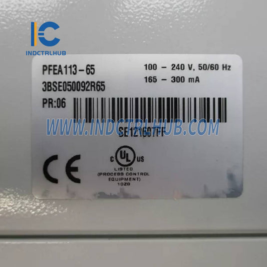 3BSE050092R65 | ABB PFEA113-65 Tension Electronics